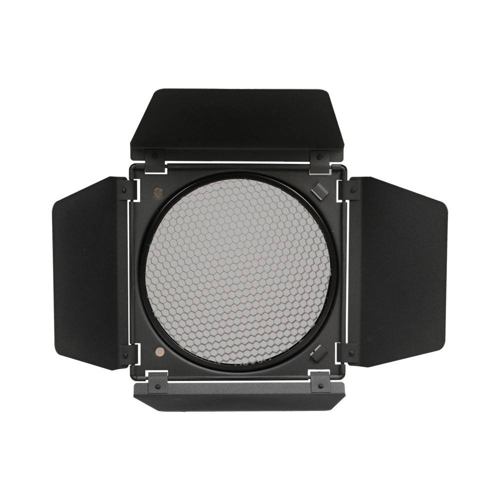 Nanlite Barndoors and Grid for the RF-BM Bowens-Mount Reflector