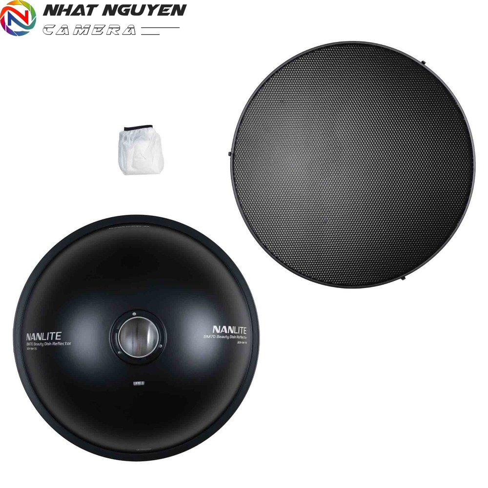 Nanlite BM70 Beauty Dish Reflector Kit (28.2in)