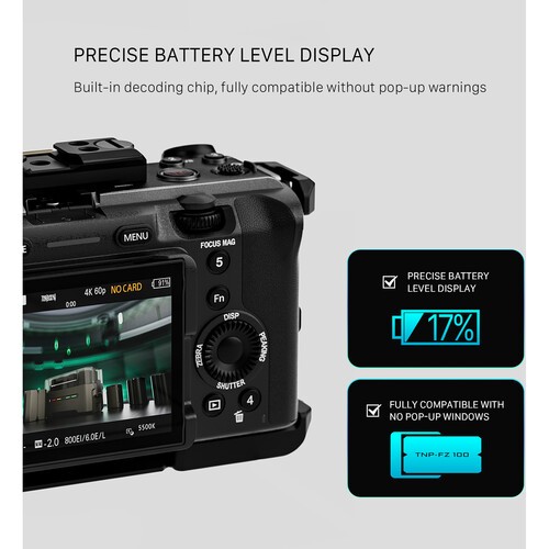 Tilta NP-FZ100 USB-C Battery (2400mAh) - Pin FZ100 Tilta cổng C
