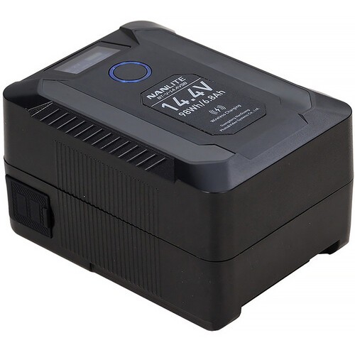 Pin VMount Nanlite BT-V-14.4V98 - Pin Nanlite 14.4V Mini V-Mount Battery (98Wh)