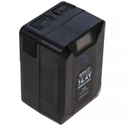 Pin VMount Nanlite BT-V-14.4V98 - Pin Nanlite 14.4V Mini V-Mount Battery (98Wh)