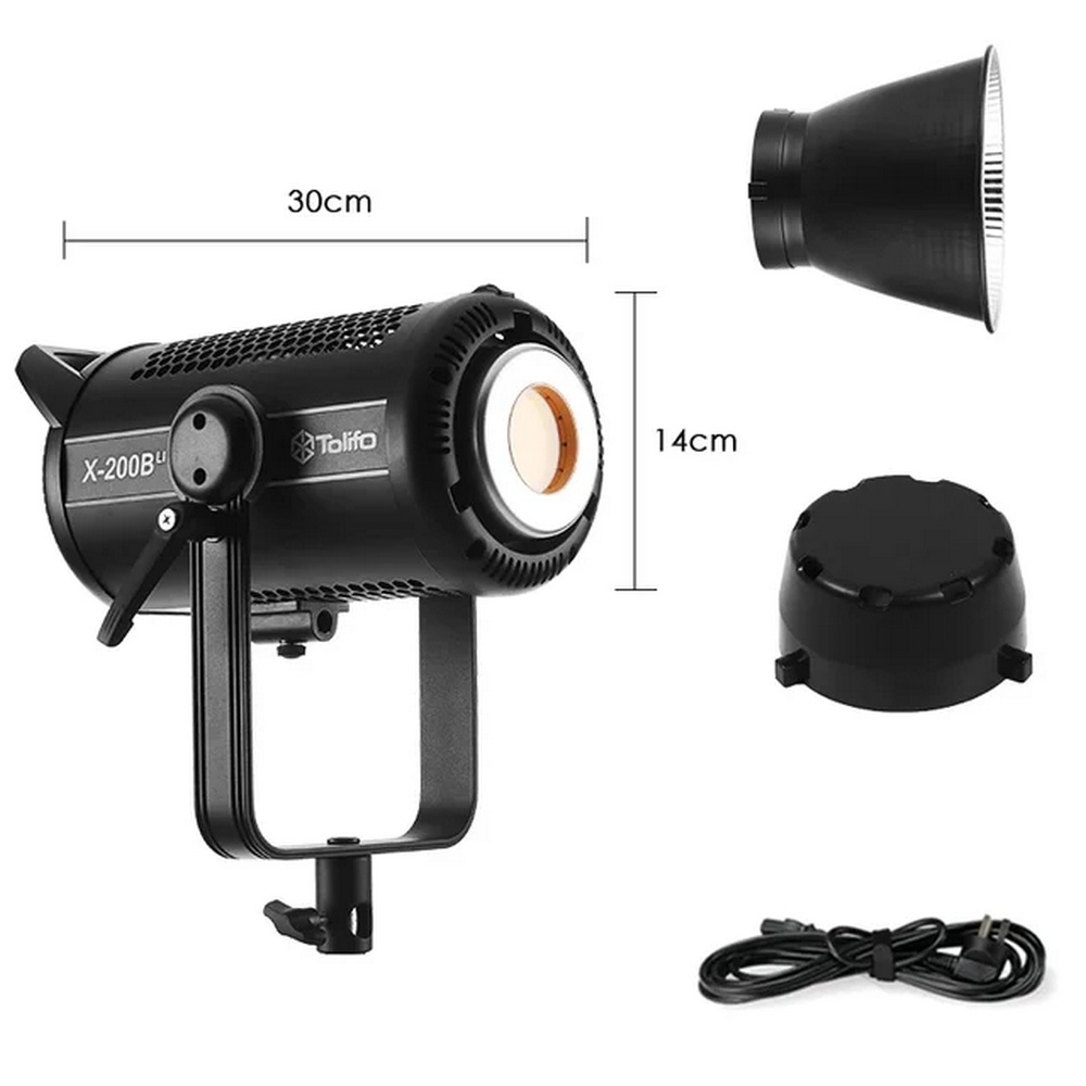 Đèn Led Tolifo X-200B Lite 2700K-6500K