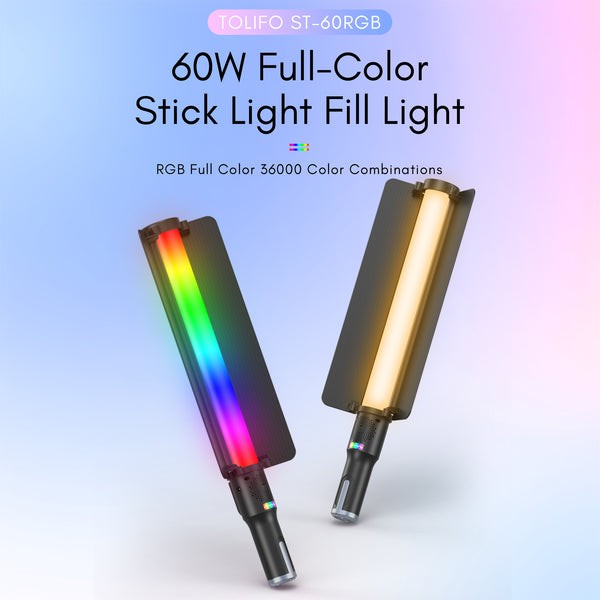 Đèn Led Tolifo ST-60RGB 2700K-10000K