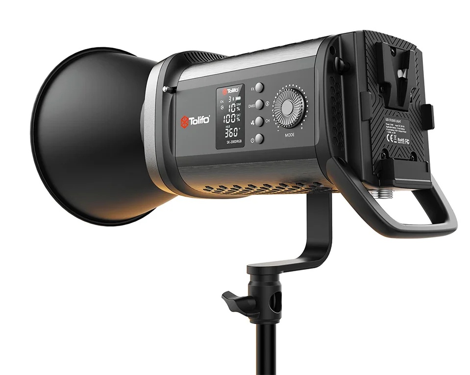 Đèn Led Tolifo SK-200DRGB 2700K-6500K