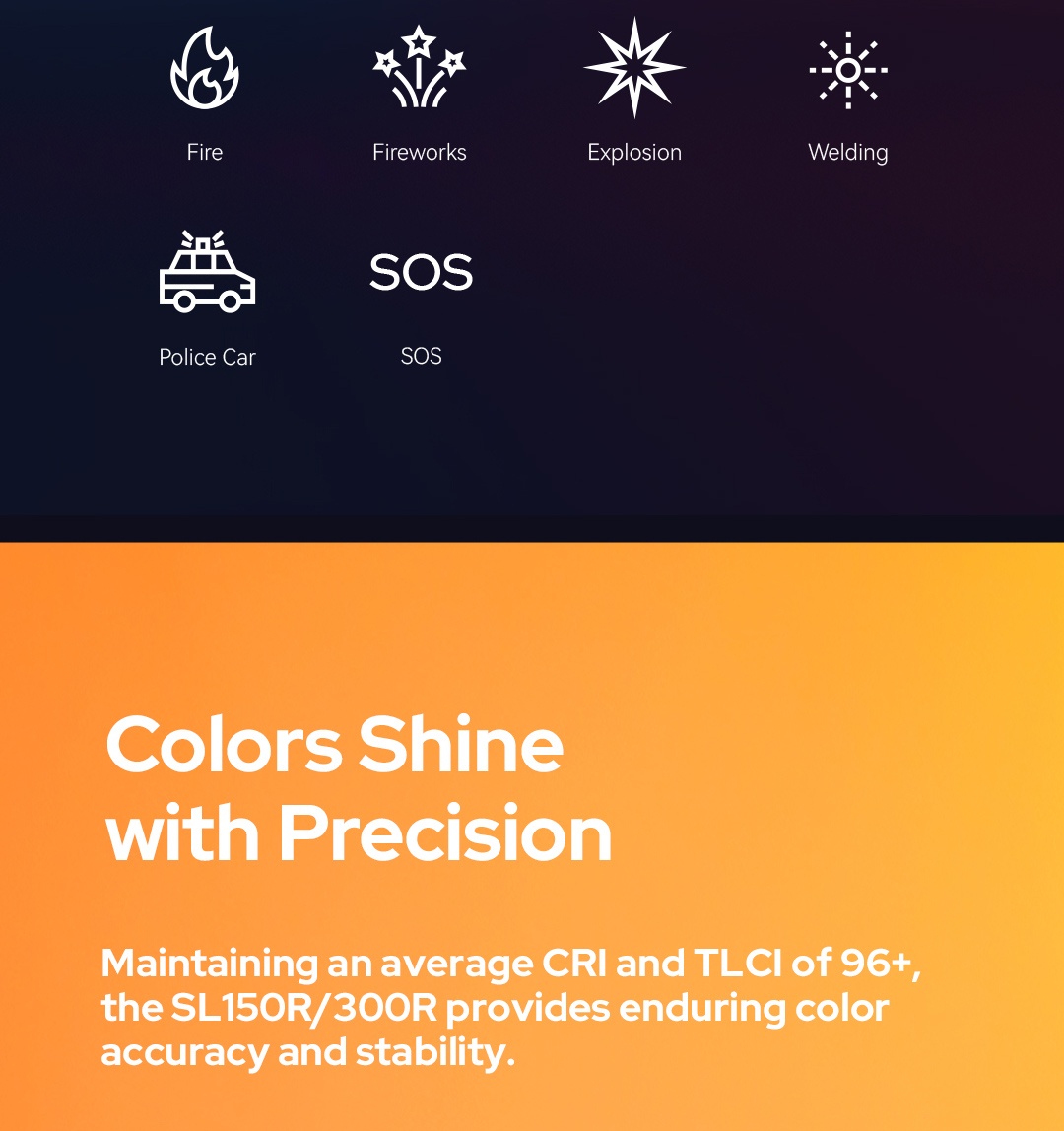 Đèn Led Godox LA200R RGB - Chính Hãng