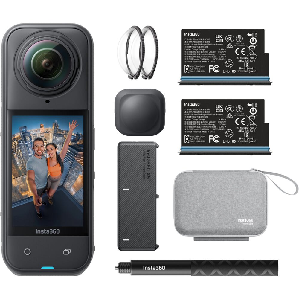 Camera Insta360 X5 Action - Essentials Bundle - Chính hãng