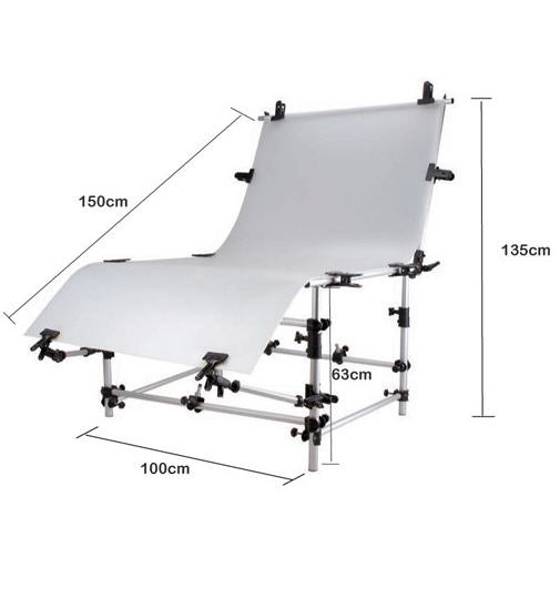 Bàn chụp sản phẩm 100x200cm
