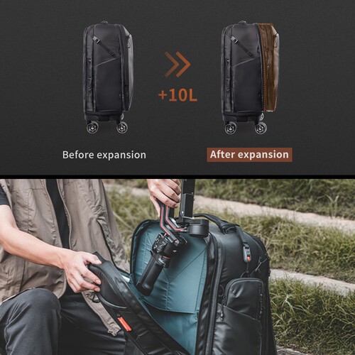 Vali PGYTECH Roller Camera Backpack (Space Black, 30L)
