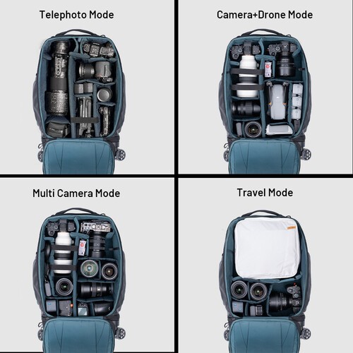 Vali PGYTECH Roller Camera Backpack (Space Black, 30L)