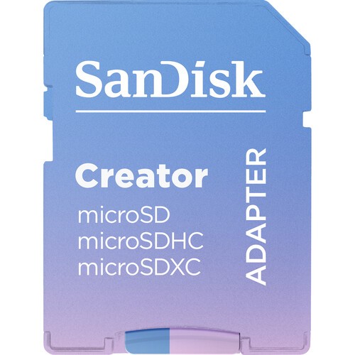 Thẻ microSD SanDisk 1TB Creator Series UHS-I kèm SD Adapter