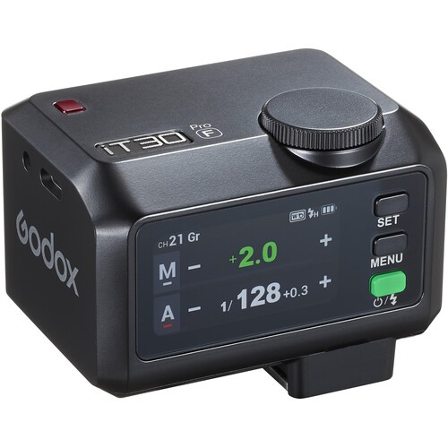 Mini Flash Godox iT30 Pro cho máy Canon / Nikon / Sony / Fujifilm ( màu đen)