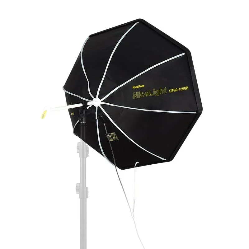NiceFoto Umbrella DP80-1000B Octagonal DP Series Single Color Temperature