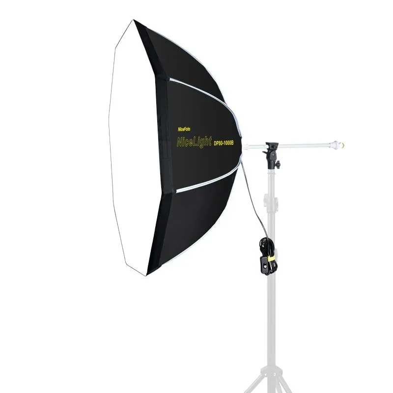 NiceFoto Umbrella DP80-1000B Octagonal DP Series Single Color Temperature
