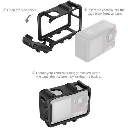 Khung bảo vệ cho DJI Osmo Action 5 Pro/4/3  5135- Khung Smallrig cho DJI Osmo Action 5 Pro/4/3