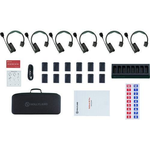 Hollyland Solidcom SE Pro 6S - 6 tai - Bảo hành 12 chính hãng