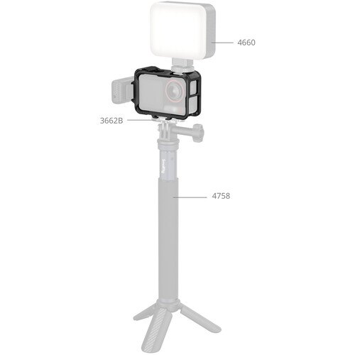 Khung bảo vệ cho DJI Osmo Action 5 Pro/4/3  5135- Khung Smallrig cho DJI Osmo Action 5 Pro/4/3