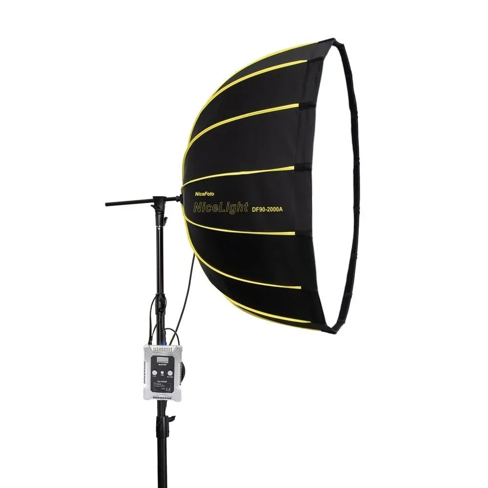 NiceFoto Umbrella DL120-3000A Deep Polishing DL Series Dual Color Temperature