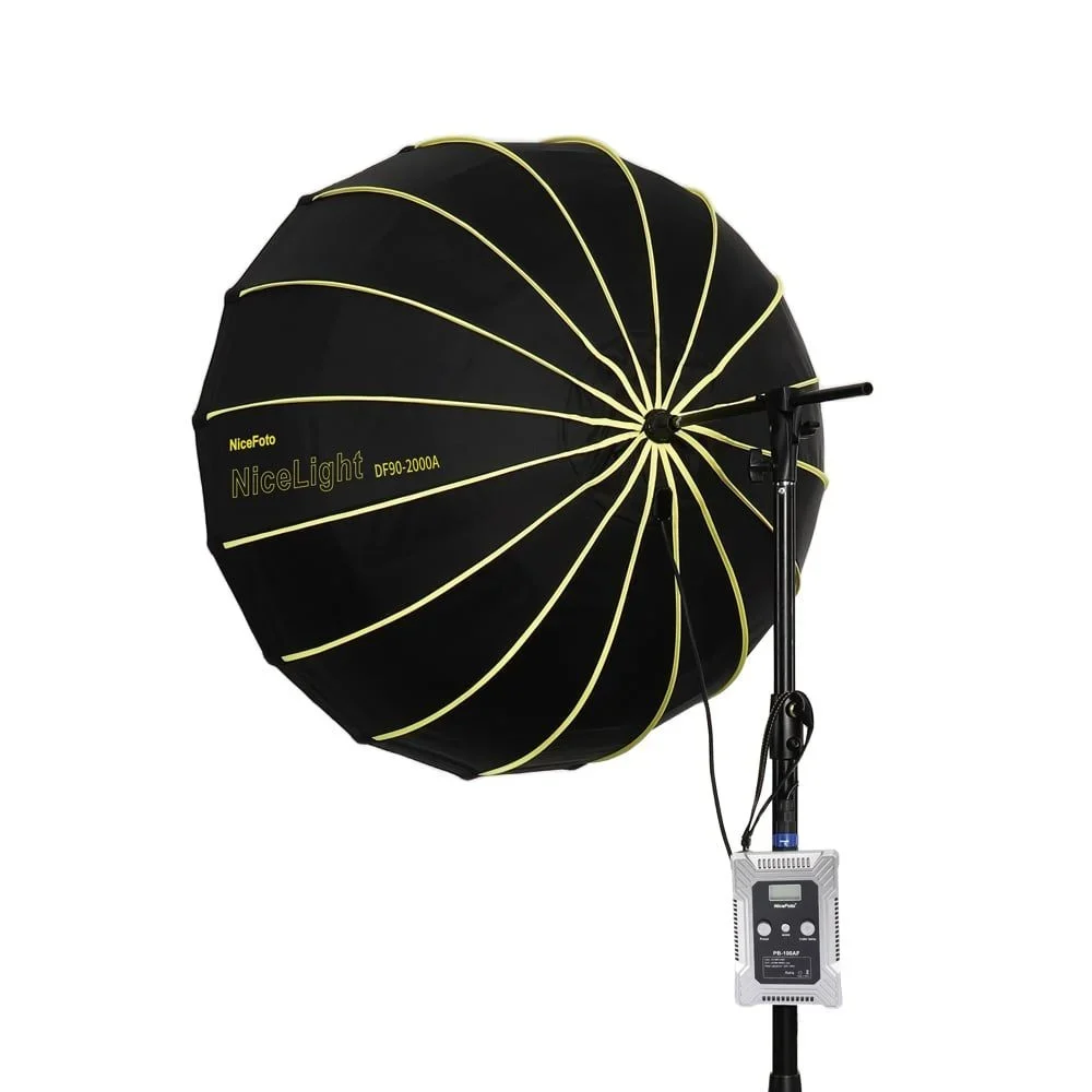 NiceFoto Umbrella DL120-3000A Deep Polishing DL Series Dual Color Temperature