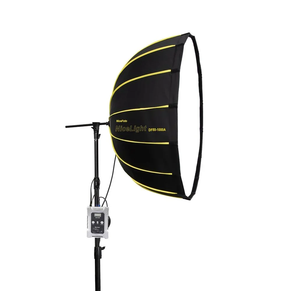 NiceFoto Umbrella DL80-1000A Deep Polishing DL Series Dual Color Temperature
