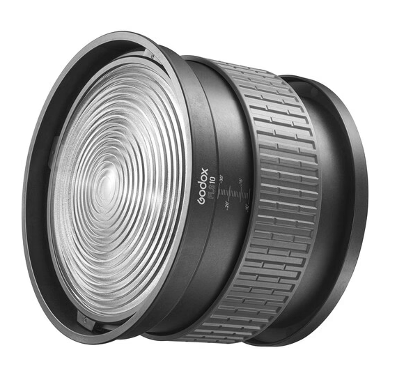 Ống kính Godox FLS10 Fresnel cho Đèn LED Knowled M600