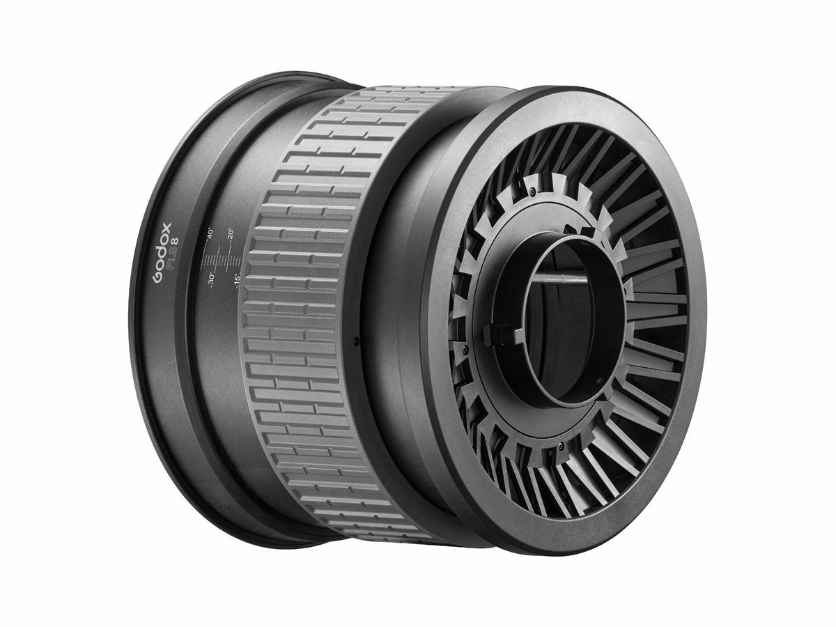 Ống kính Godox FLS10 Fresnel cho Đèn LED Knowled M600