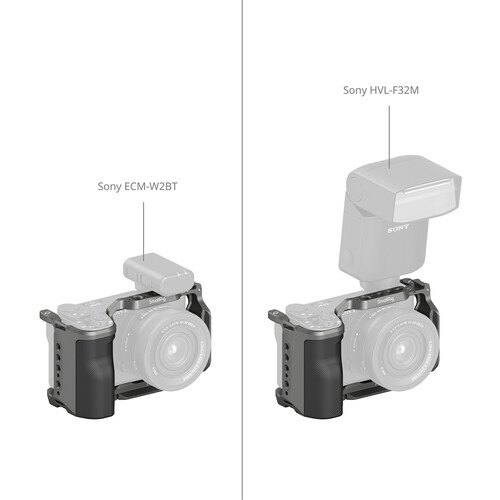 Khung SMALLRIG cho Sony ZVE10 II 4949 - SMALLRIG HawkLock Quick Release Cage Kit for Sony ZV-E10 II 4949
