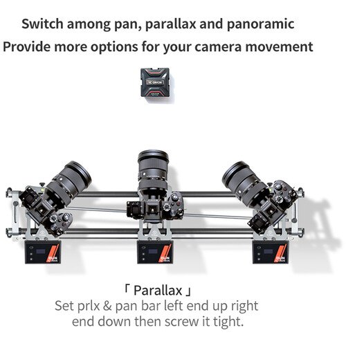 Slider dài 1.2m YC Onion Hot Dog 3.0 Motorized Slider điều khiển control qua App