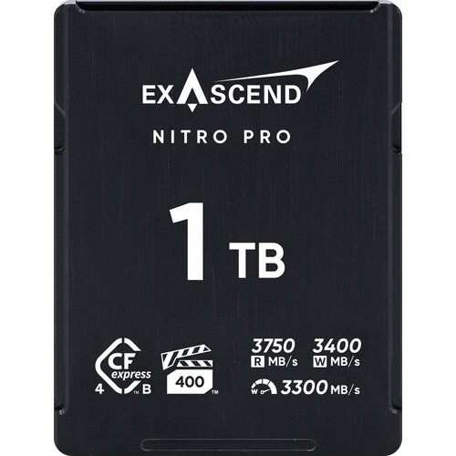 Exascend 1TB Nitro Pro CFexpress 4.0 Type B Memory Card