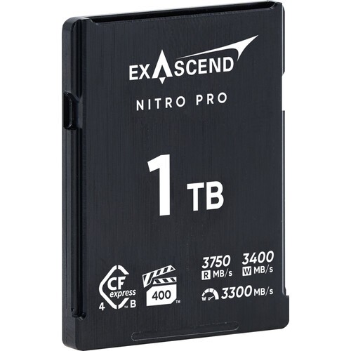 Exascend 1TB Nitro Pro CFexpress 4.0 Type B Memory Card