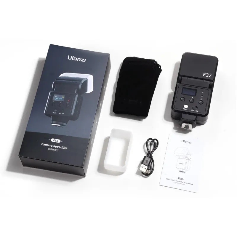 Ulanzi F32 đèn flash đế coldshoe tiêu chuẩn dành cho máy ảnh Sony/Fujifilm/Nikon/Panasonic công suất 5W chính hãng