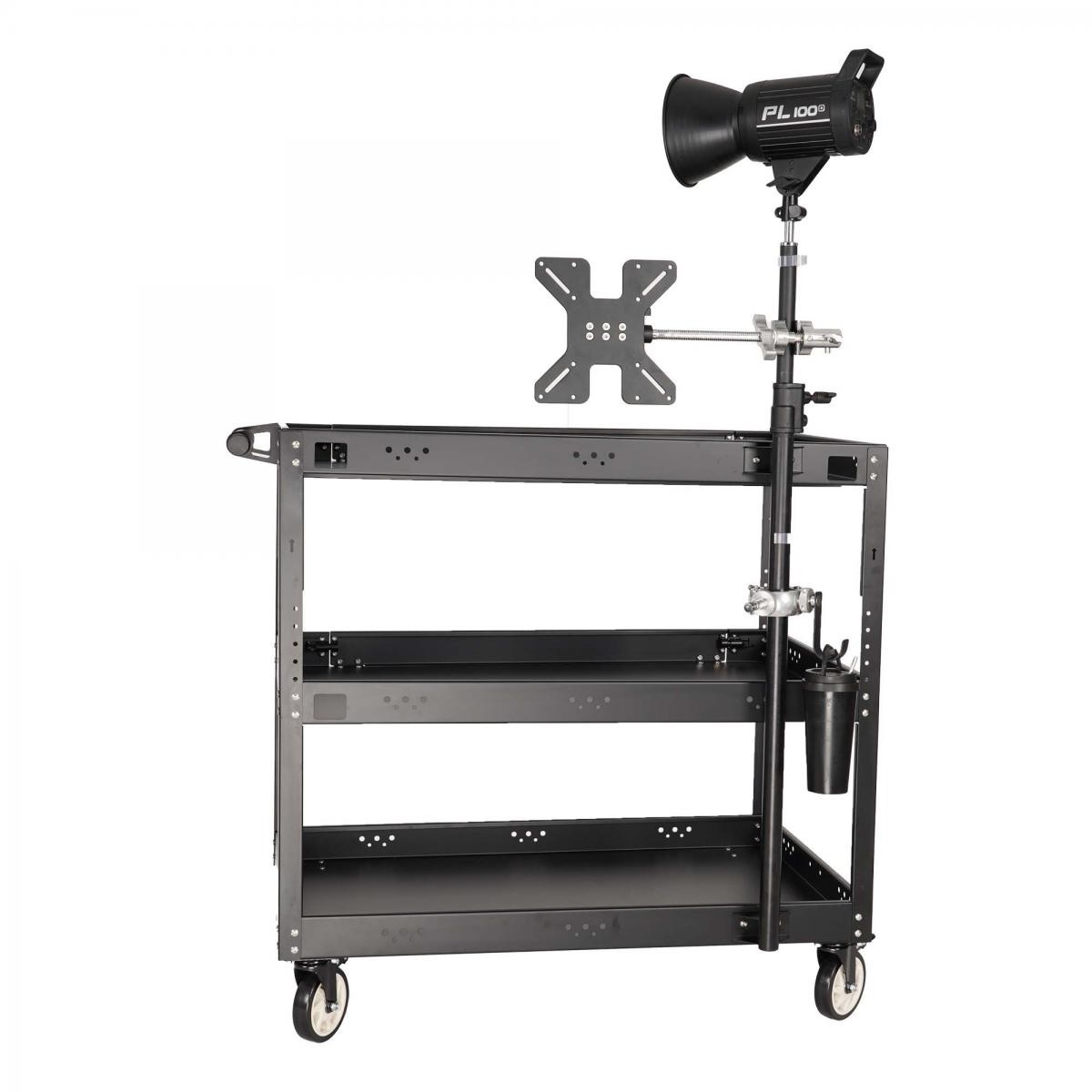 Xe đẩy thiết bị studio 3 tầng Ranger Tool PM03 (100x60x100cm)