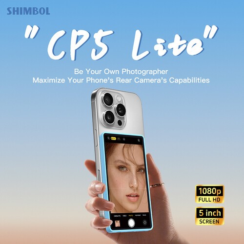 Shimbol CP5 Lite - màn hình selfie livestream cho điện thoại bản rút gọn chính hãng