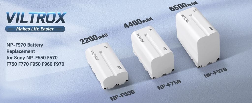 Pin Viltrox NP-F970 tích hợp sạc Type-C