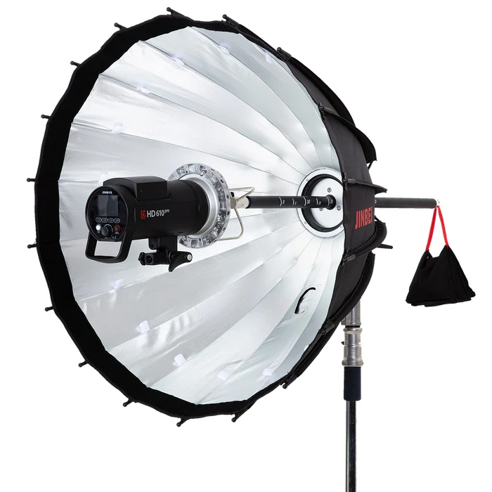 Softbox đánh ngược Jinbei 120cm tổ ông và bộ zoom focus