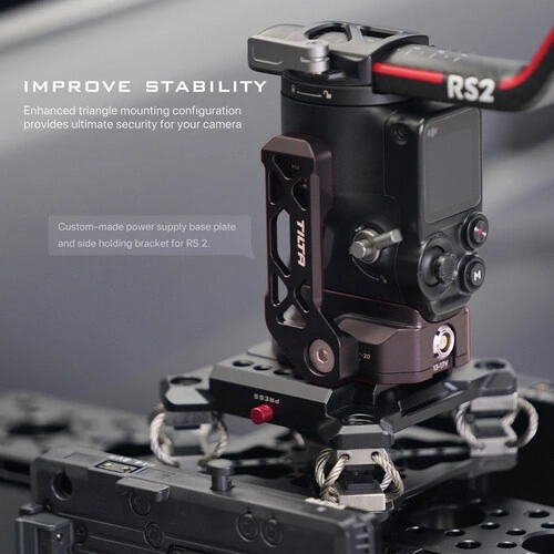 Đế cấp nguồn Tilta Power Supply Base Plate for DJI Ronin
