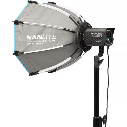 Softbox Nanlite 40cm Bát Giác SB-FMM-O-40 Thao Tác Siêu Nhanh FMM Mount