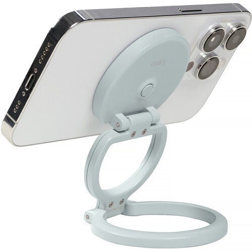 Giá đỡ điện thoại Magsafe Nanlite Lumo Bi-Color LED Ring Light (Mint Blue)