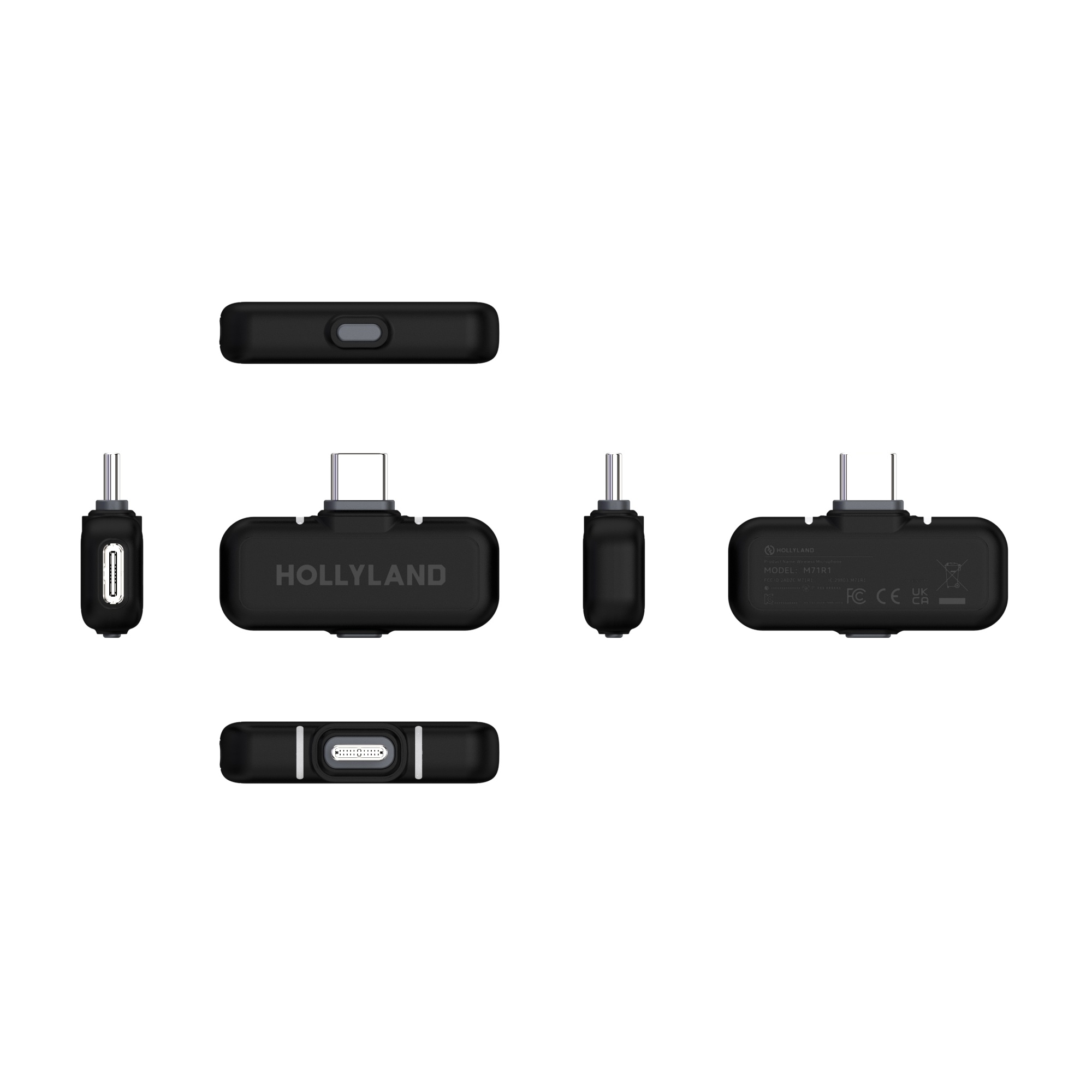 Bộ Micro không dây Hollyland LARK MAX 2 Combo (Camera RX, USB-C RX) Space Gray