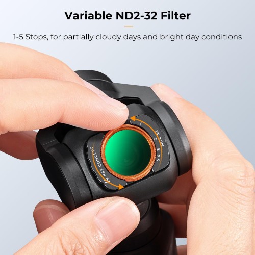 K&F Filter Set Nano-X Series cho DJI Pocket 3 (ND2-32 + ND32-512)