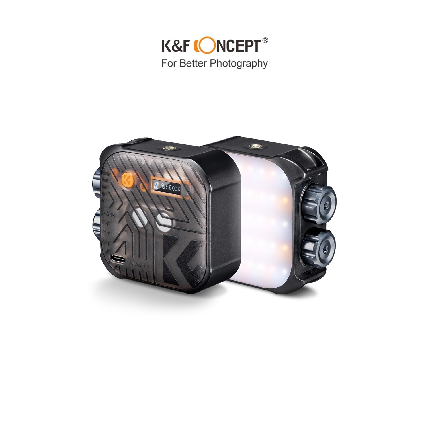 Đèn LED K&F CONCEPT 2500-9900K CRI 96+ 6W | KF34.035
