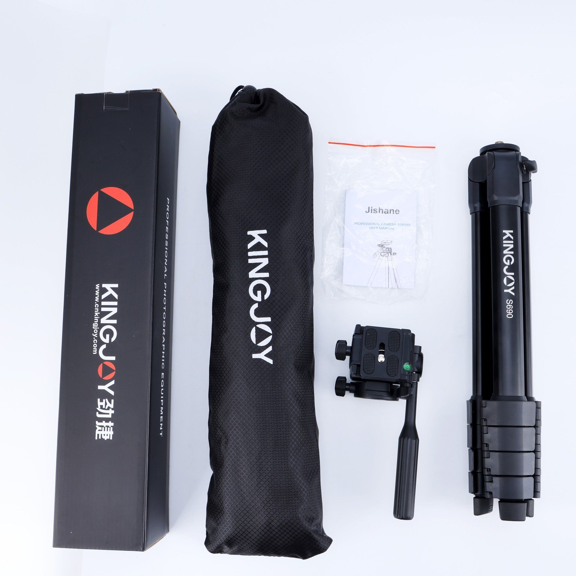 Chân máy Kingjoy S690+VT-200 dành cho điện thoại & máy ảnh mirrorless