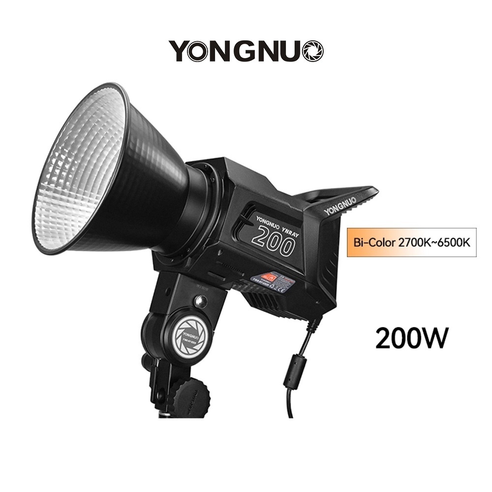 Đèn LED YONGNUO RAY200 2700-6500K 200w - Phù hợp Make up Artist, livestream, quay video