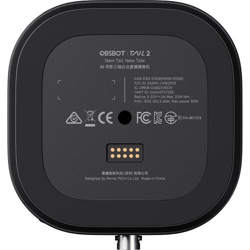 OBSBOT Tail 2 AI-Powered PTZR 4K Live Production Camera