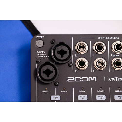 Bàn trộn âm thanh Zoom LiveTrak L-6- Chính Hãng