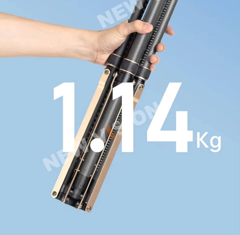 Chân máy ảnh Beike – LS285, chân đèn gấp ngược, xếp gọn chuyên nghiệp