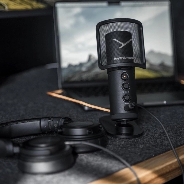 Micro Condenser USB Beyerdynamic Fox 24 Bit 96 kHz chất lượng phòng thu chính hãng