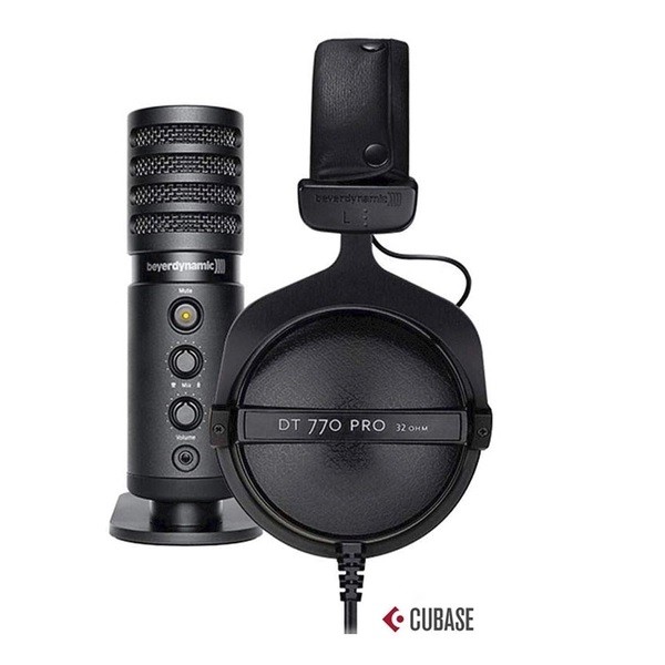 Beyerdynamic Creator Pro bộ combo kit gồm tai nghe DT770 Pro và Mic Fox kèm Cubase LE License chính hãng