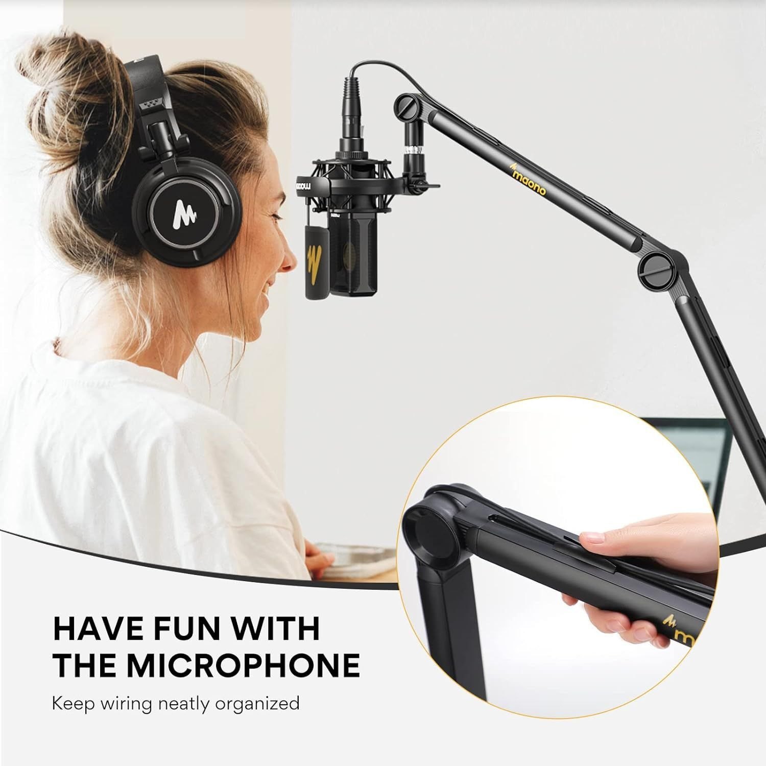 Maono BA91 - Boom Arm Giá treo micrô