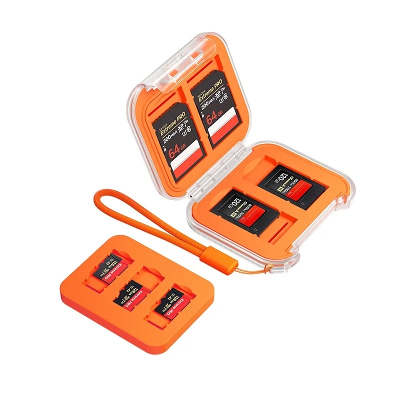 Hộp thẻ nhớ Ulanzi CC01 chống sốc, hỗ trợ khe dành cho TF, SD, CFA card chính hãng