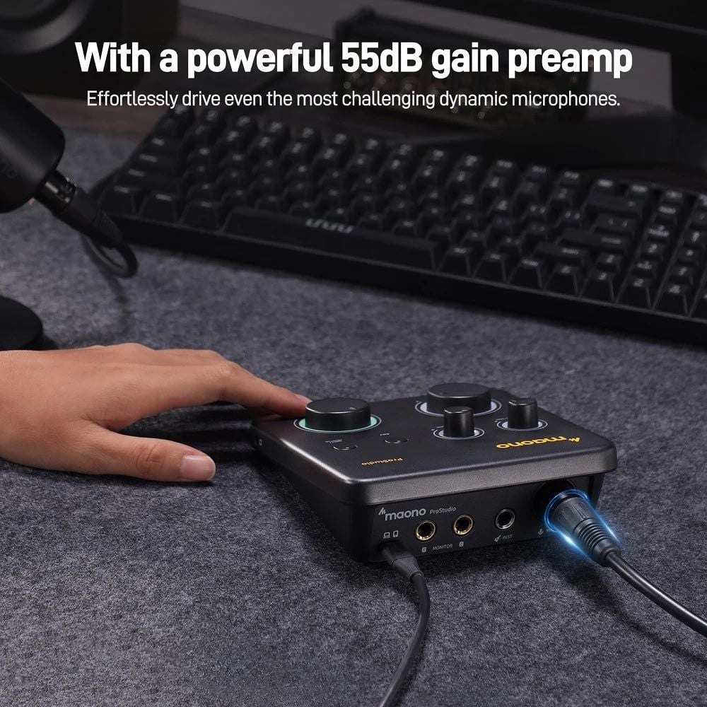 MAONO PS22 Lite USB Audio Interface Cho PC